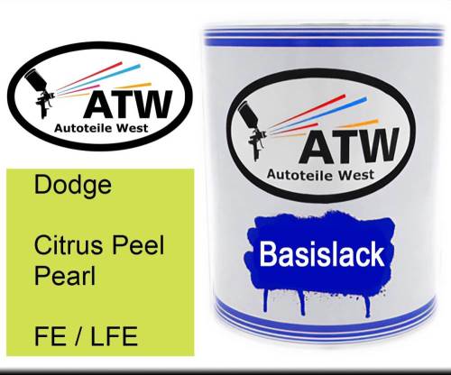 Dodge, Citrus Peel Pearl, FE / LFE: 1L Lackdose, von ATW Autoteile West.